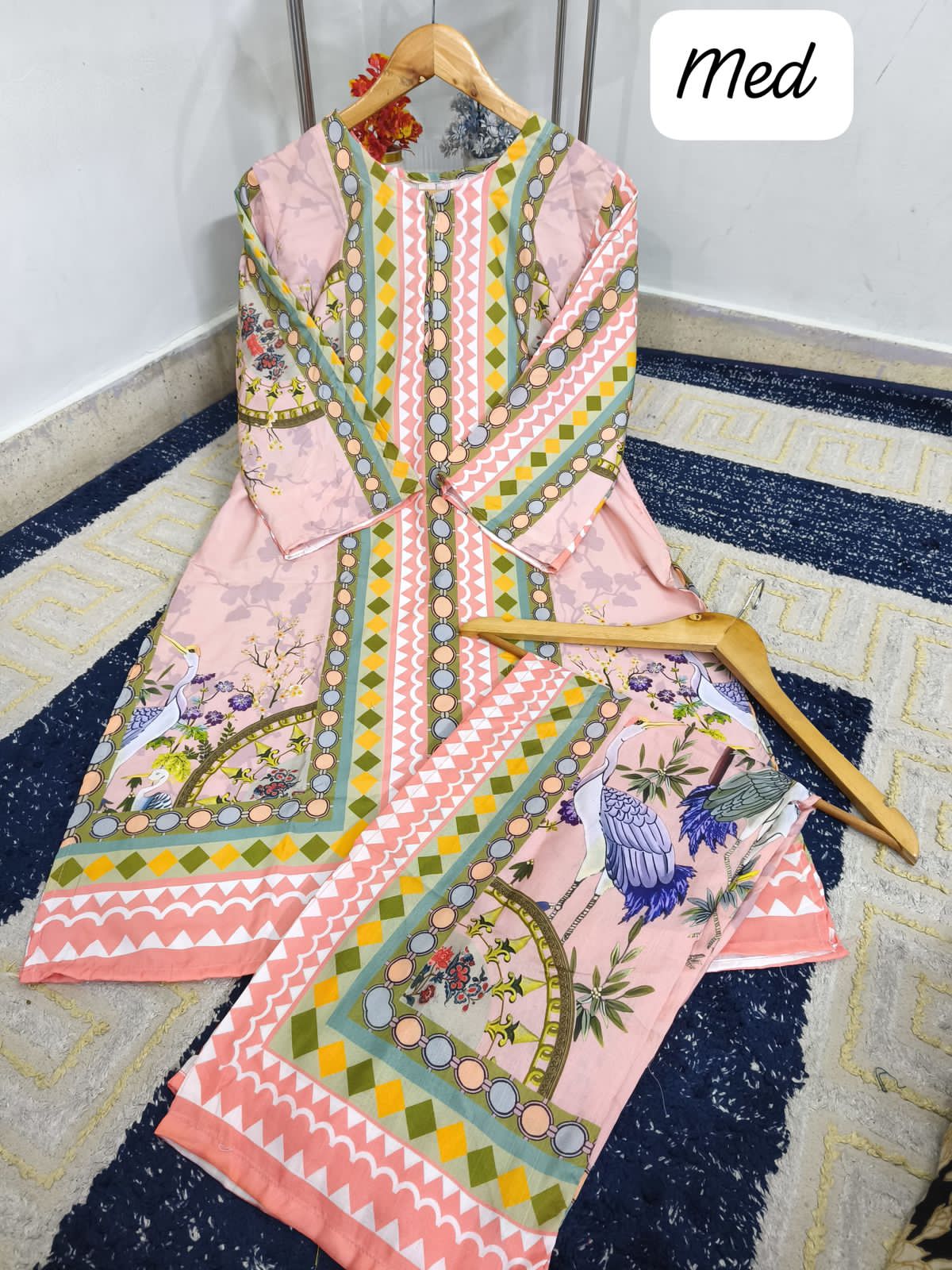 Swiss Lawn 2pc Suit