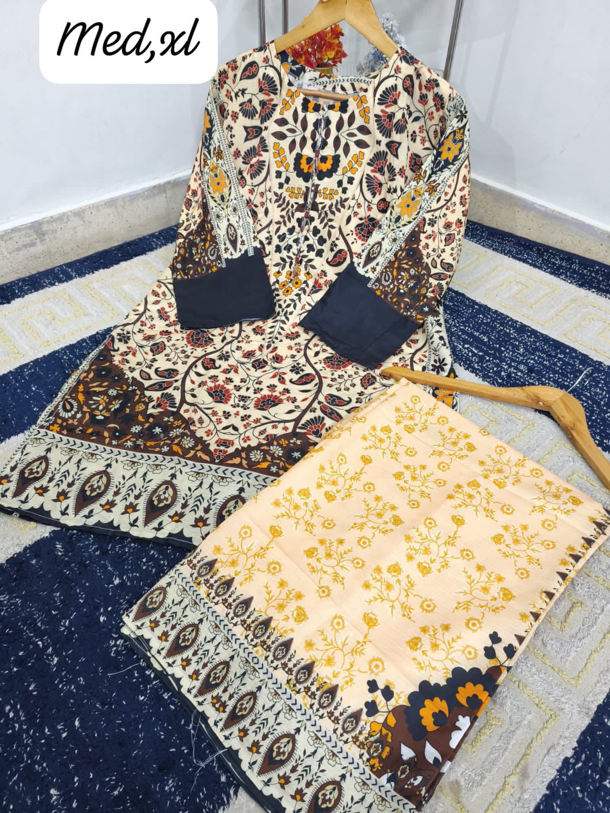 Swiss Lawn 2pc Suit